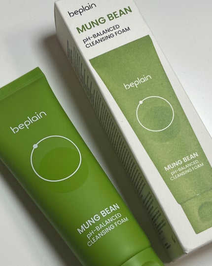 緑豆弱酸性洗顔フォーム/beplain/洗顔フォームを使ったクチコミ(1枚目)