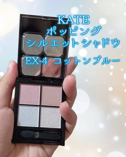 ケイト ポッピングシルエットシャドウ/KATE/アイシャドウパレットを使ったクチコミ(2枚目)