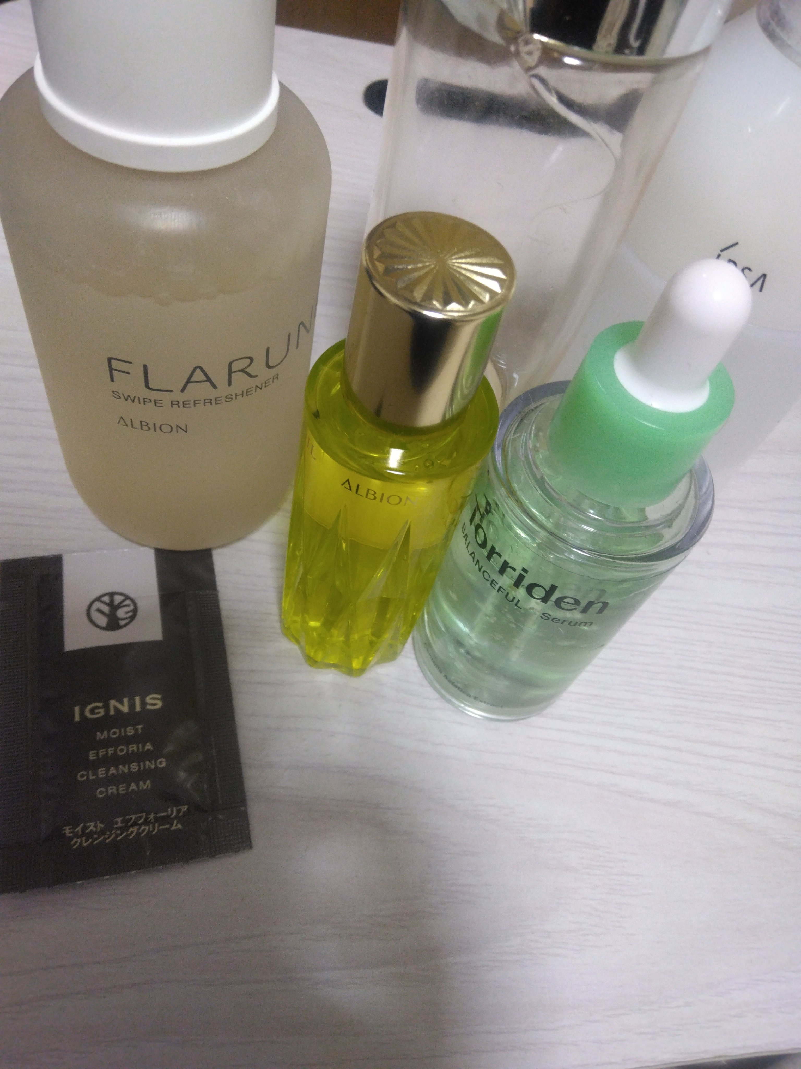 イグニス モイスト エフフォーリアクレンジングクリーム/IGNIS/クレンジングクリームを使ったクチコミ（1枚目）