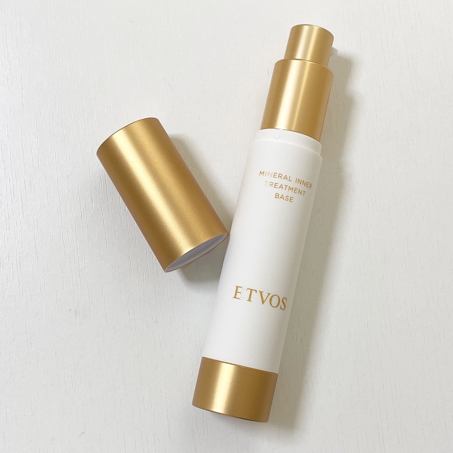 ミネラルインナートリートメントベース/エトヴォス/化粧下地を使ったクチコミ（2枚目）