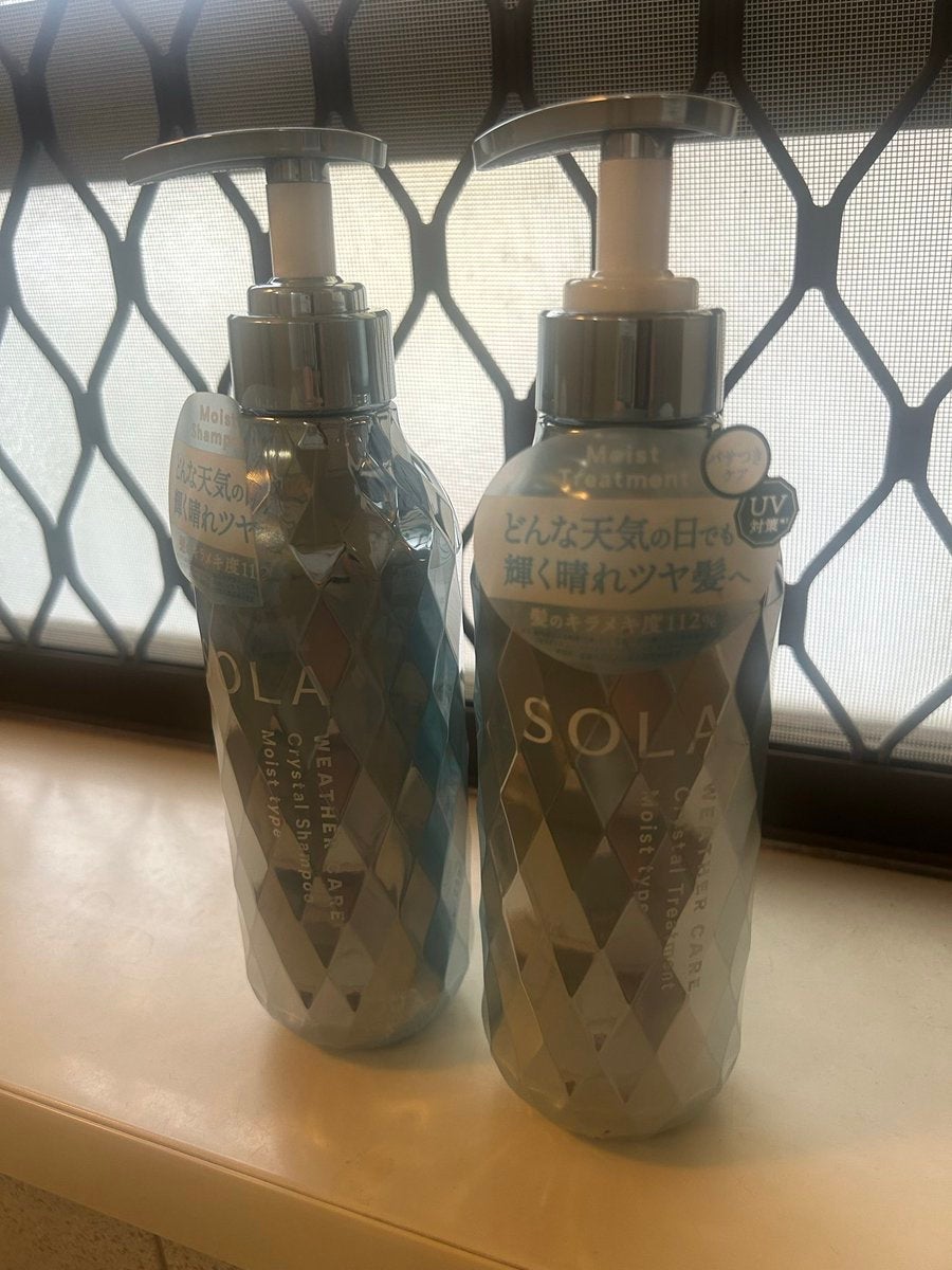 ソラ ウェザーケア クリスタル シャンプー/ヘアトリートメント モイストタイプ/SOLA WEATHER CARE/市販シャンプーを使ったクチコミ(1枚目)