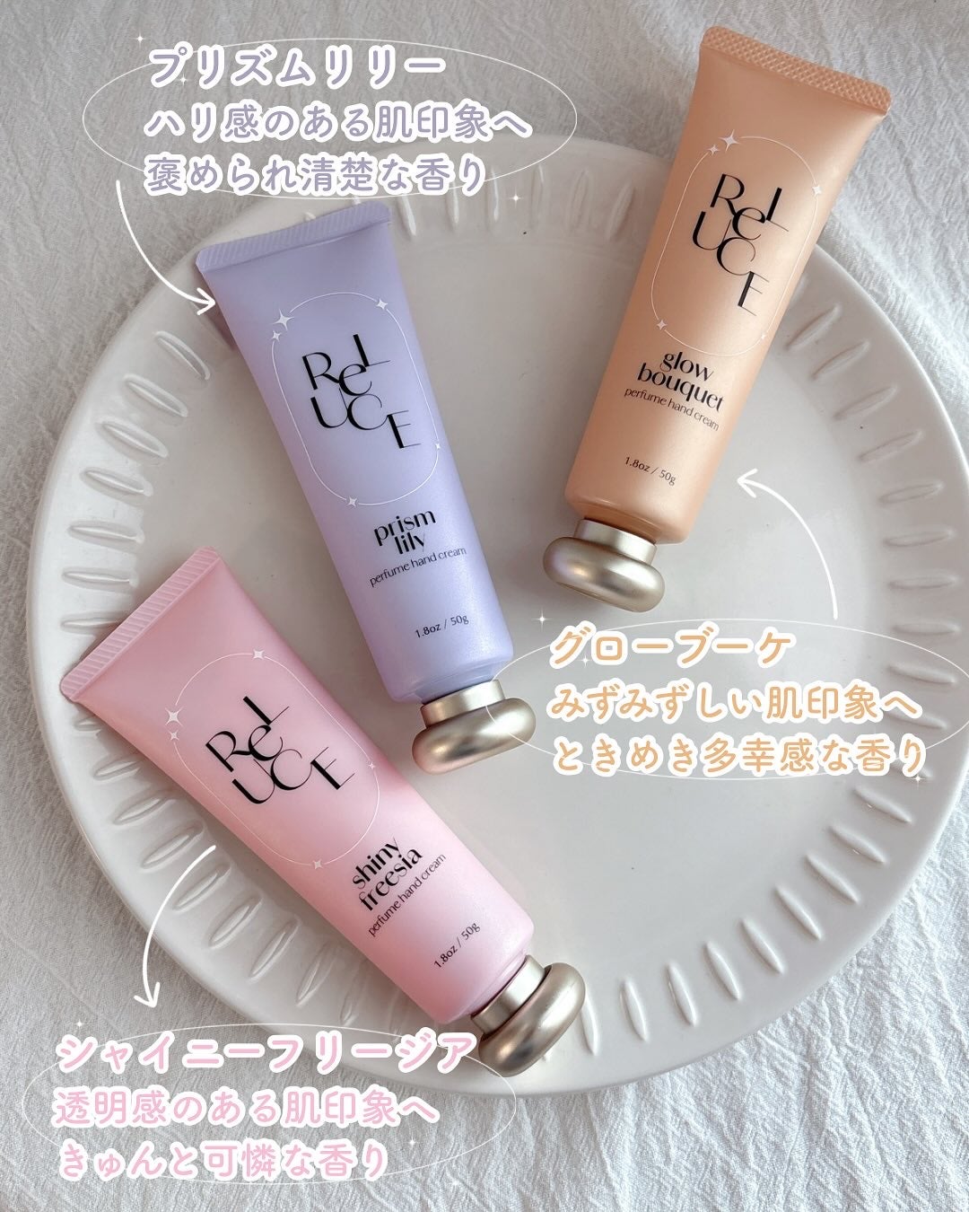 パフュームハンドクリーム グロウブーケ/ReLUCE/ハンドクリームを使ったクチコミ(5枚目)