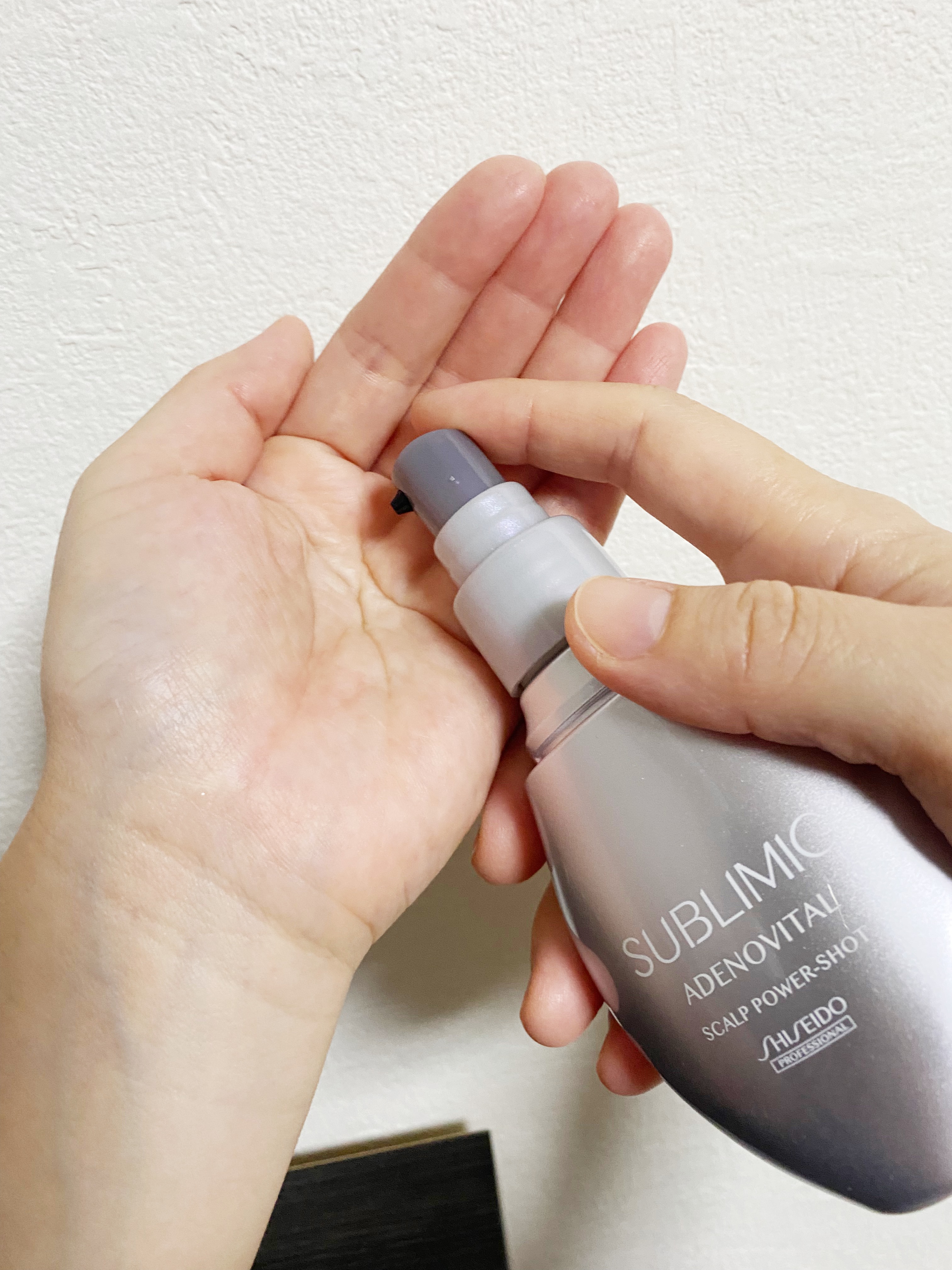 アデノバイタル スカルプ パワーショット/サブリミック/頭皮ローションを使ったクチコミ（3枚目）