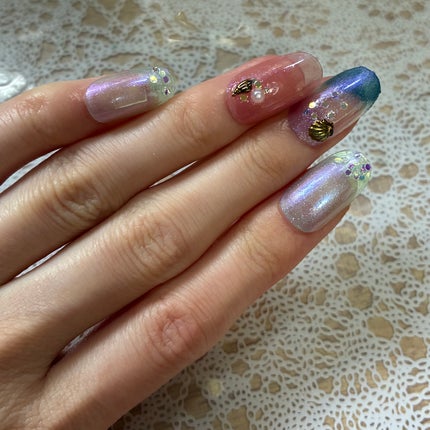 カラフルネイルズ/キャンメイク/マニキュアを使ったクチコミ(4枚目)