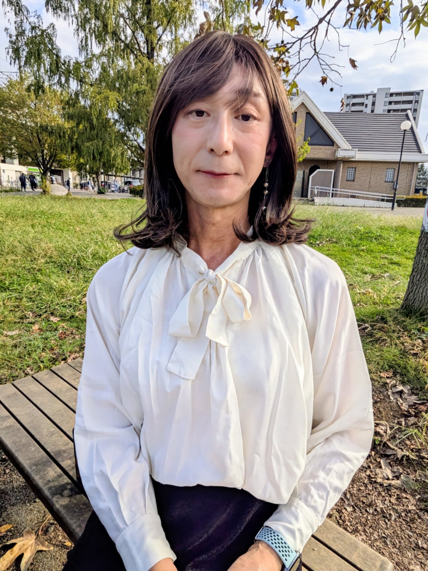 ラスティンググロスリップ/CEZANNE/口紅を使ったクチコミ(3枚目)