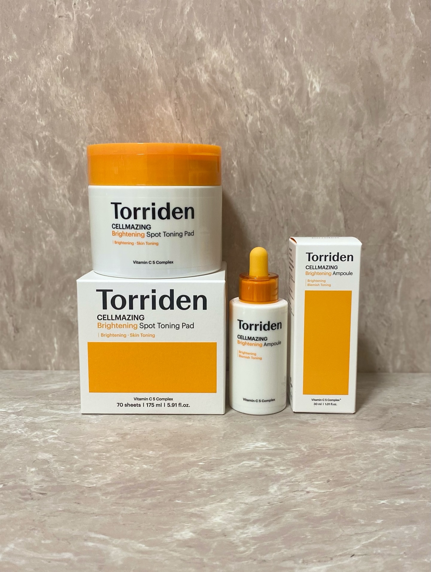 セルメイジング ビタC ブライトニングパッド/Torriden/トナーパッドを使ったクチコミ（1枚目）