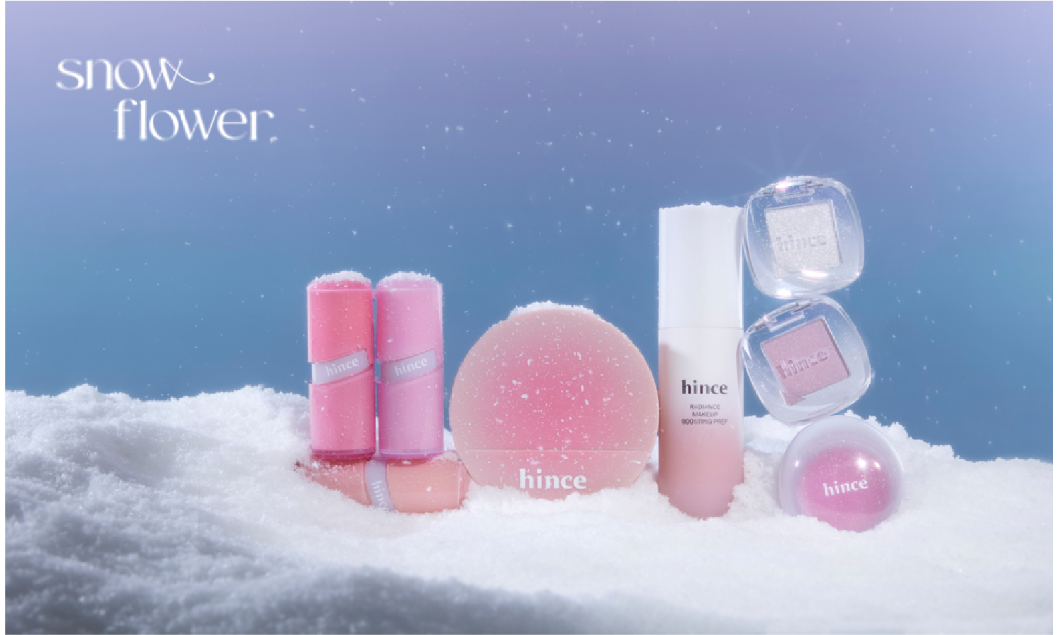 hinceからホリデーコレクション「SNOW FLOWER」が登場のサムネイル