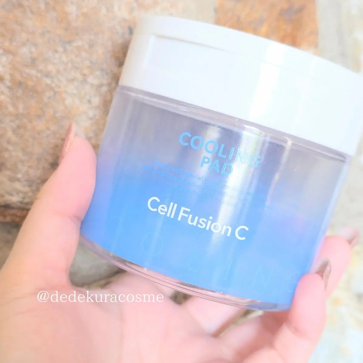 セルフュージョンCのクーリングパッドは顔面をひんやりさっぱりクールダウンさせてくれて夏場大活躍🧊🫧首とか腕とかひたすら使いまくった🥹来年の夏もリピしたいねー！

#使い切りスキンケア #CellFusionC #セルフュージョンシー 