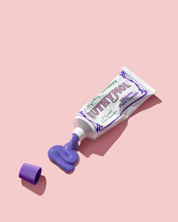 ホワイトパープル歯みがき ピーチフローラルミントの香り/EUTHYMOL/歯磨き粉を使ったクチコミ（2枚目）