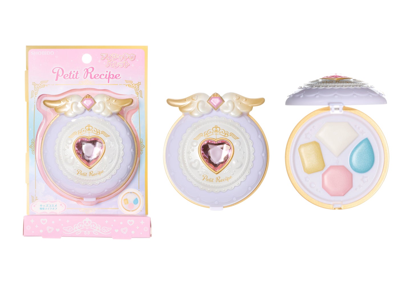 Petit Recipeの全5アイテムが、天使の羽根をあしらったデザインでリニューアル。大人向けのカラーを追加した新商品も登場。の画像