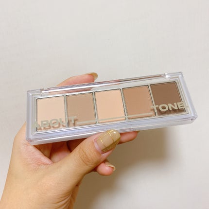 リターントゥーベーシックシャドウパレット/ABOUT TONE/アイシャドウパレットを使ったクチコミ(1枚目)
