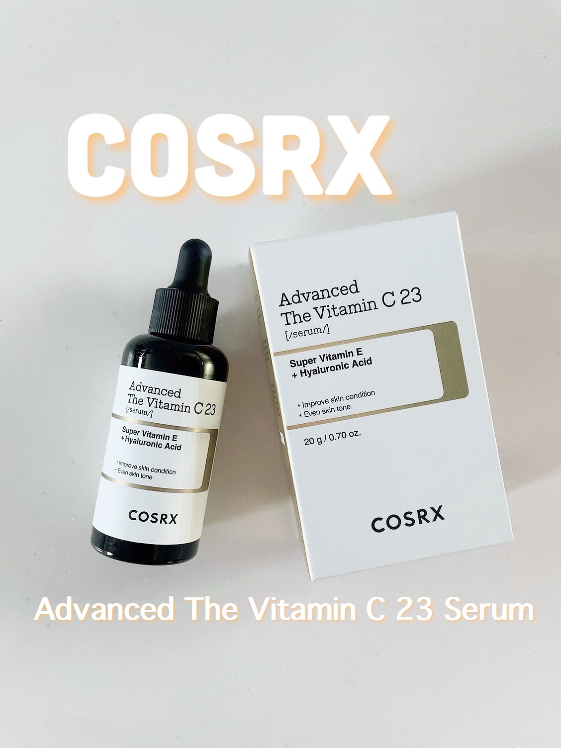 RXザ・ビタミンC23セラム/COSRX/美容液を使ったクチコミ（1枚目）