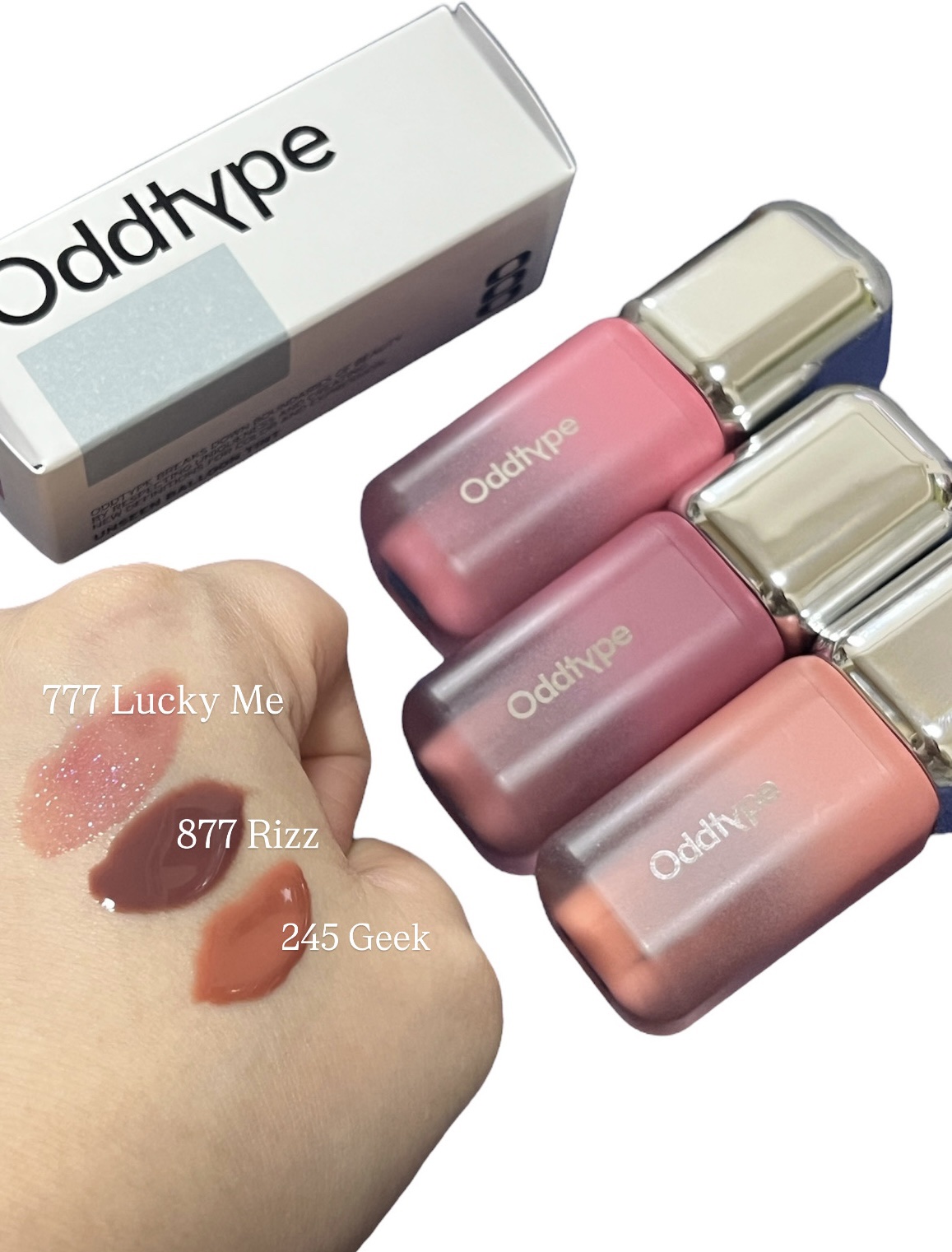 アンシーン バルーンティント/Oddtype/リップティントを使ったクチコミ（2枚目）