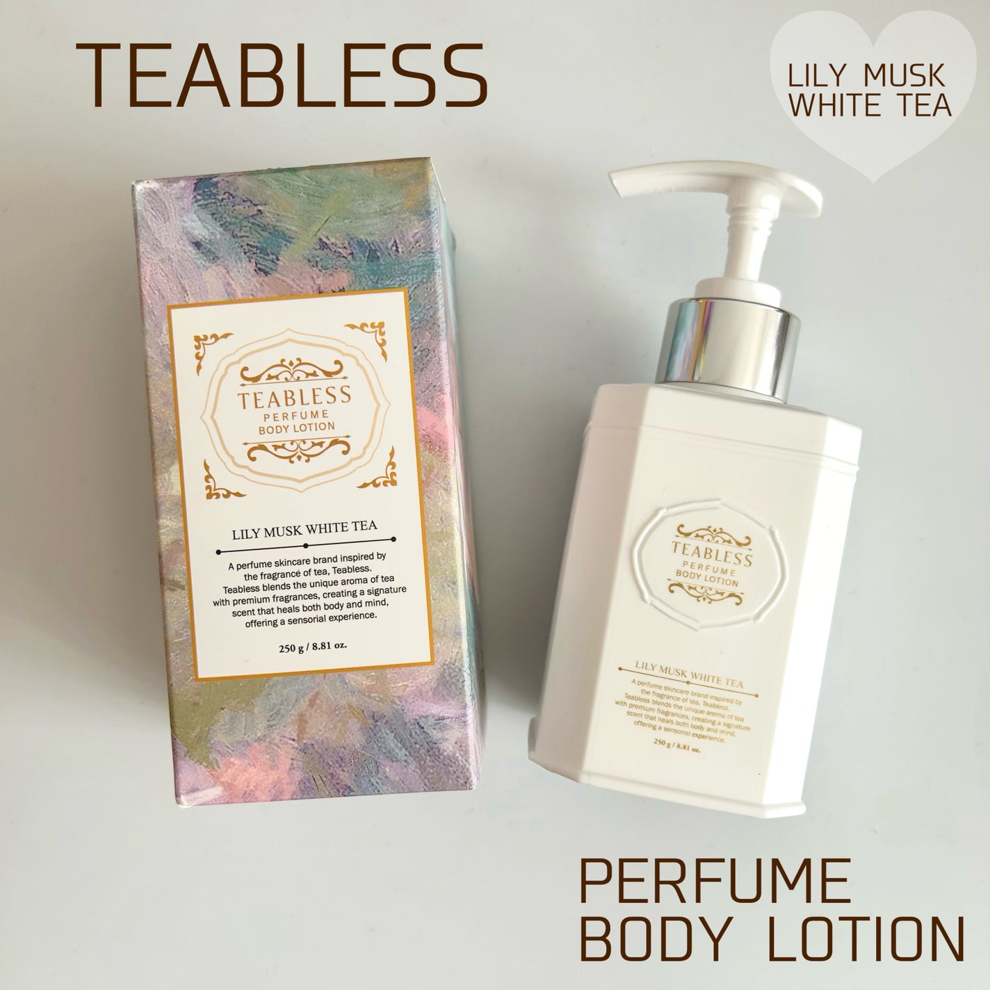 パフュームボディローション リリィムスクホワイトティー/TEABLESS/ボディローションを使ったクチコミ(1枚目)