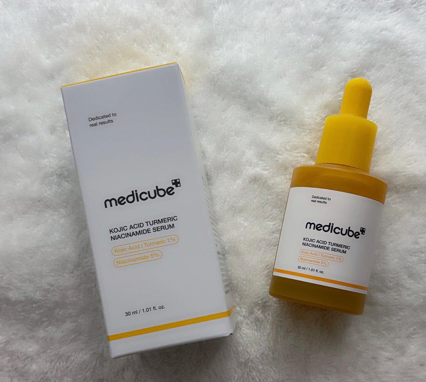 コウジ酸ビタナイアシンアミドセラム/MEDICUBE/美容液を使ったクチコミ(1枚目)