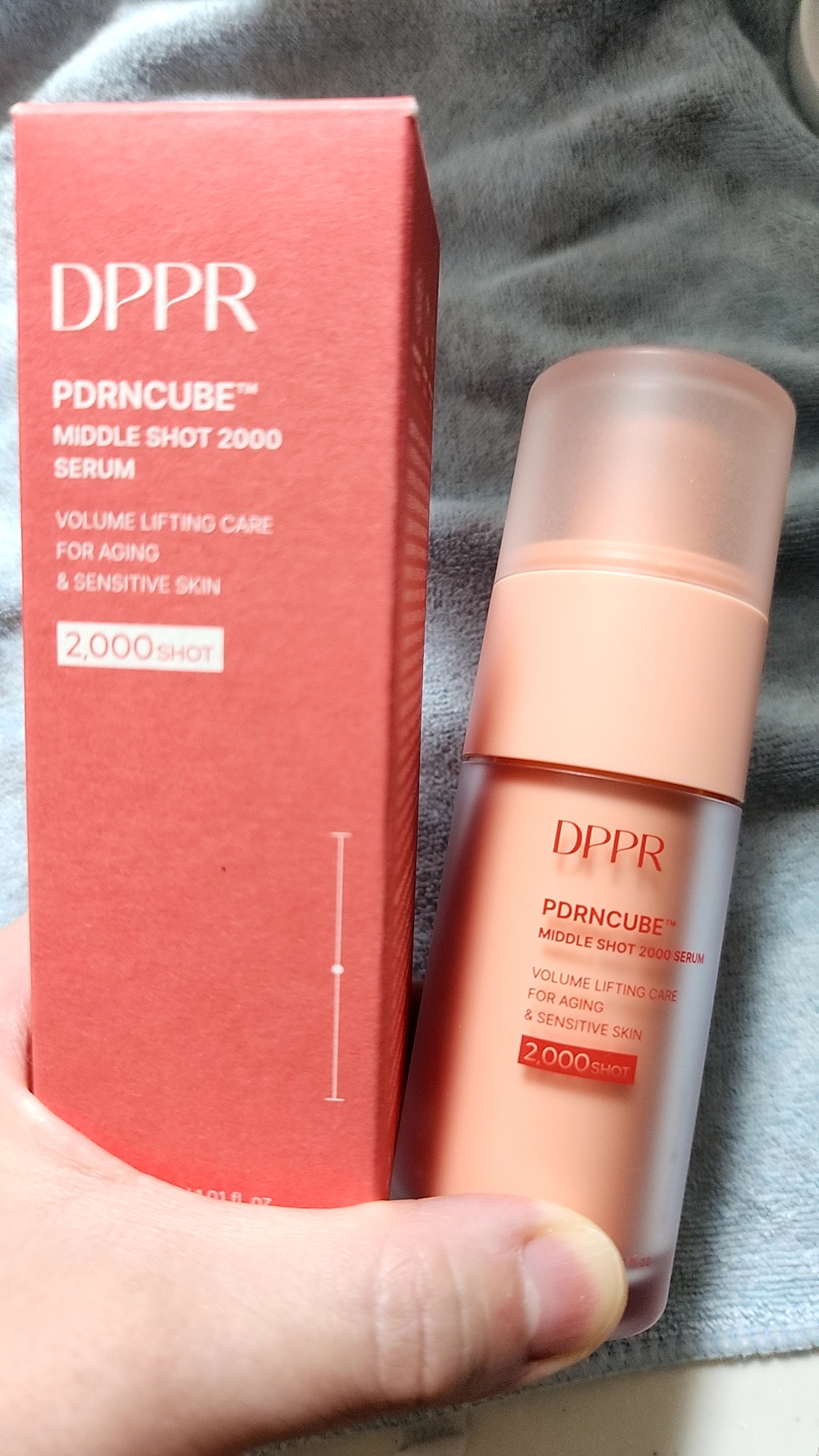 PDRNキューブセラム/DPPR/美容液を使ったクチコミ（1枚目）