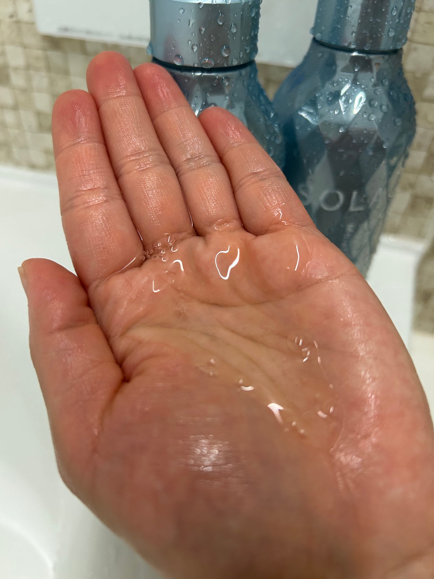 ソラ ウェザーケア クリスタル シャンプー/ヘアトリートメント モイストタイプ/SOLA WEATHER CARE/市販シャンプーを使ったクチコミ(2枚目)