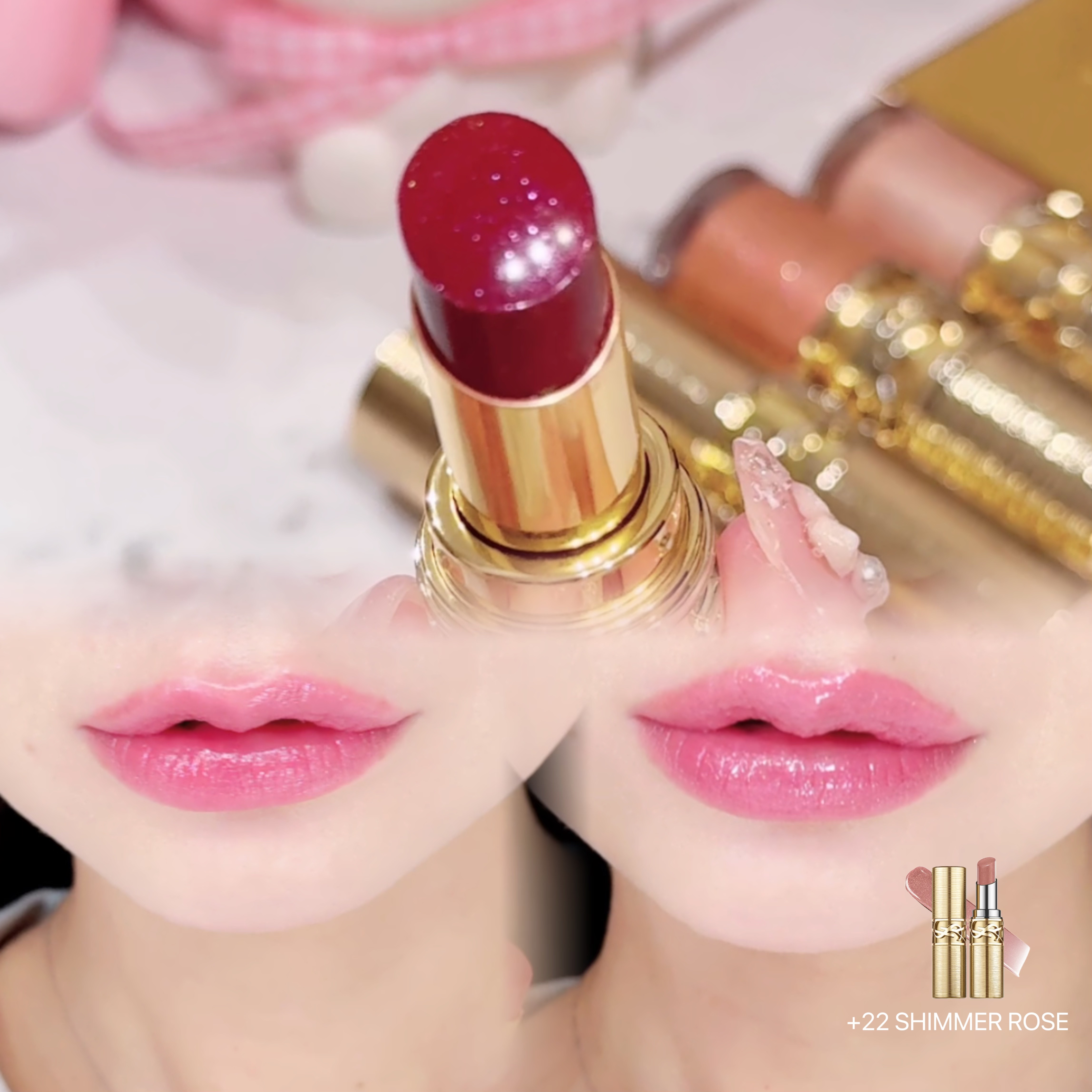 YSL ラブシャイン グロスプランパー/YVES SAINT LAURENT BEAUTE/リップグロスを使ったクチコミ（3枚目）