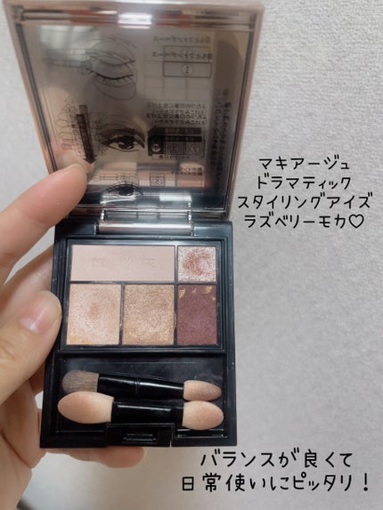 ドラマティックスタイリングアイズ/マキアージュ/アイシャドウパレットを使ったクチコミ(2枚目)