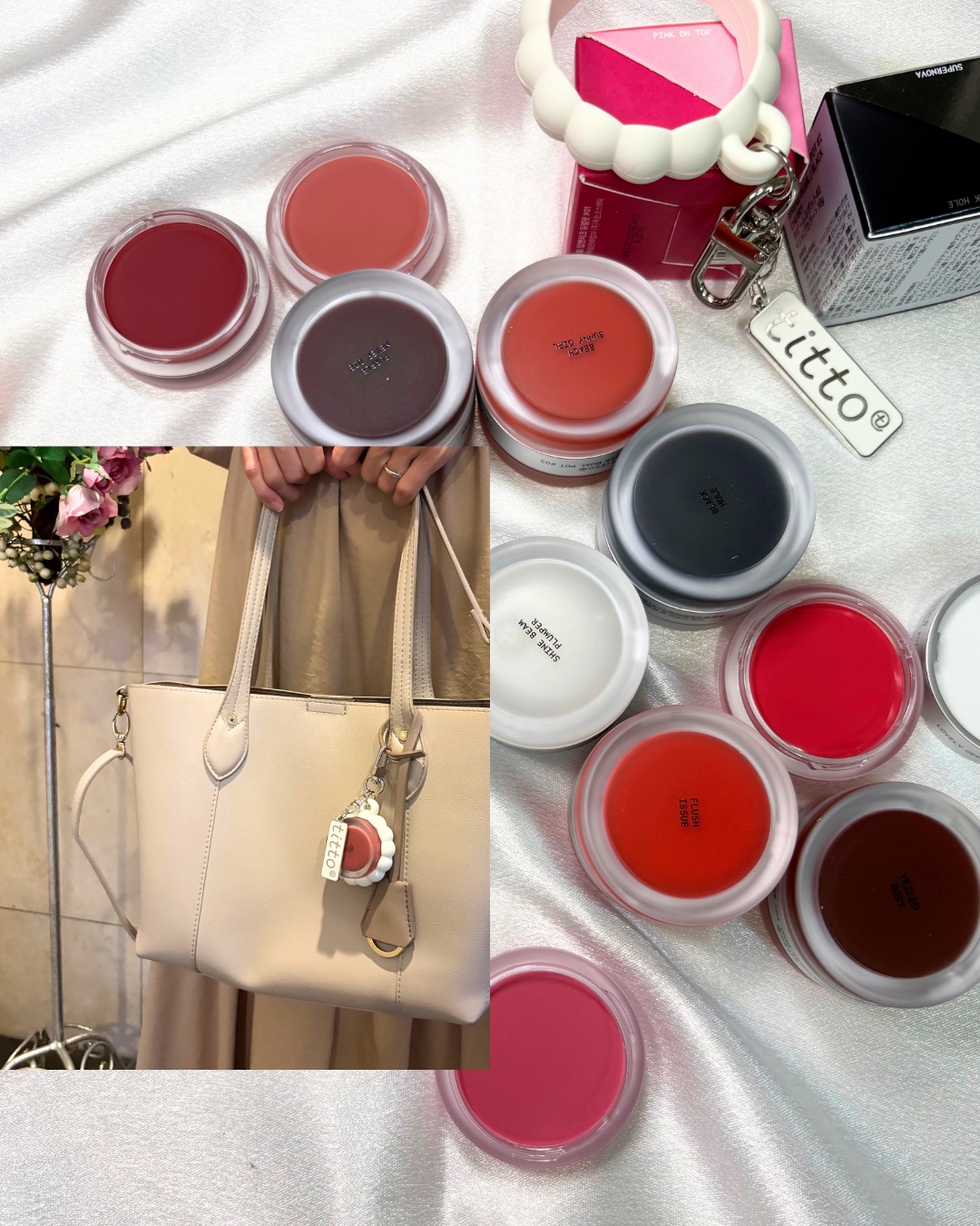 リップアンドチークデュアルポット/titto/口紅を使ったクチコミ（2枚目）