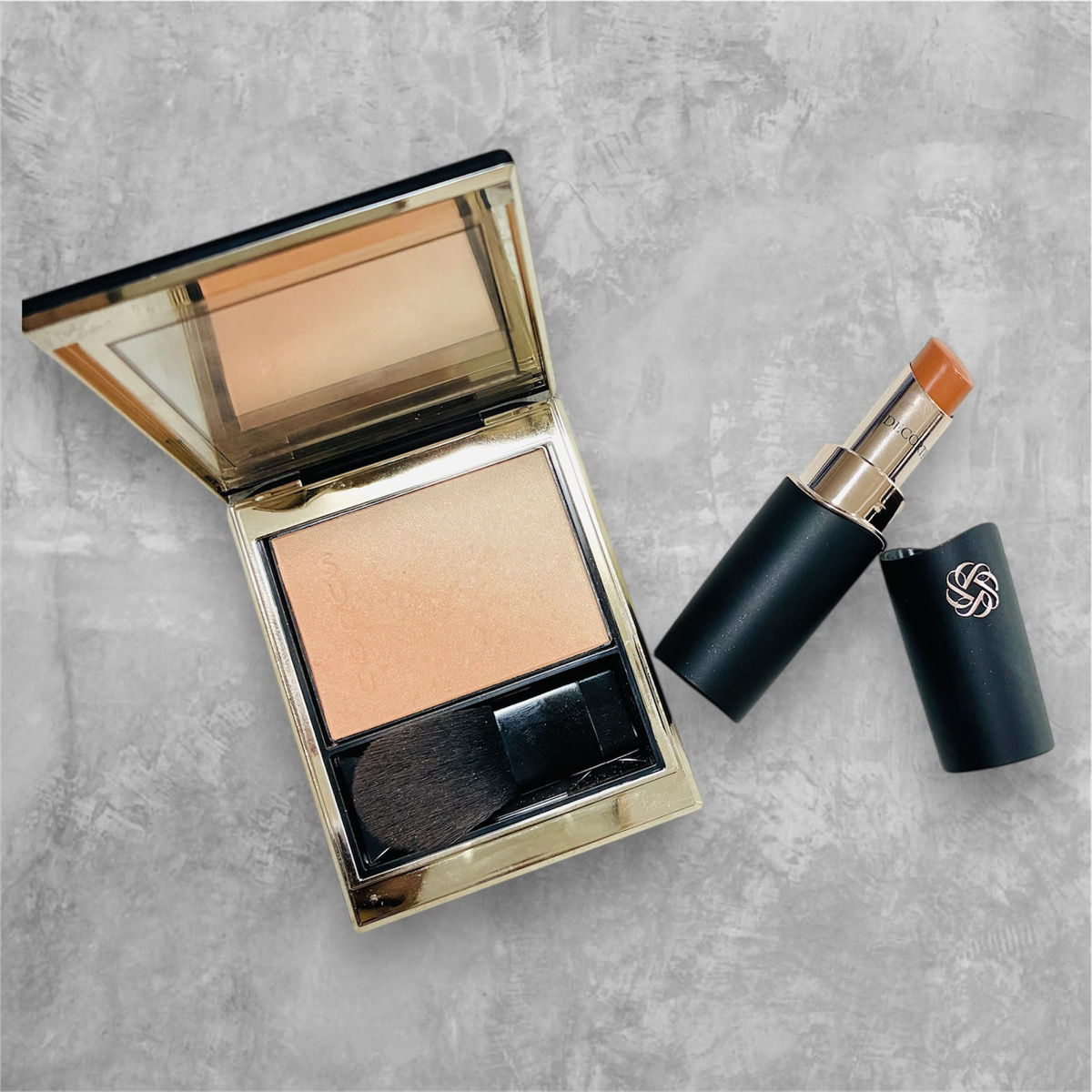 ルージュデコルテ　クリームグロウ 06G honey beige/DECORTÉ/口紅を使ったクチコミ（1枚目）