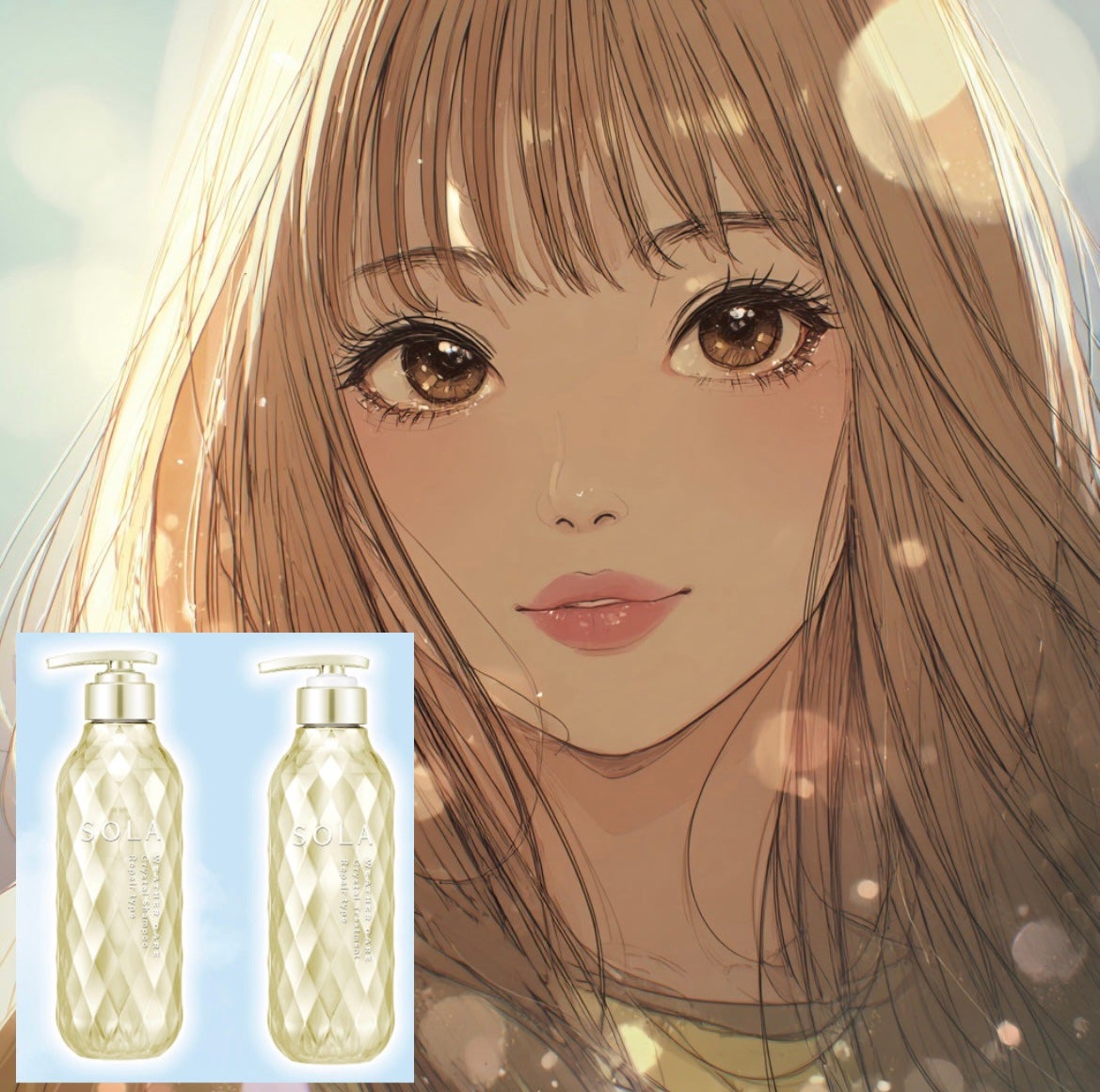 ソラ ウェザーケア クリスタル シャンプー/ヘアトリートメント リペアタイプ/SOLA WEATHER CARE/市販シャンプーを使ったクチコミ(1枚目)