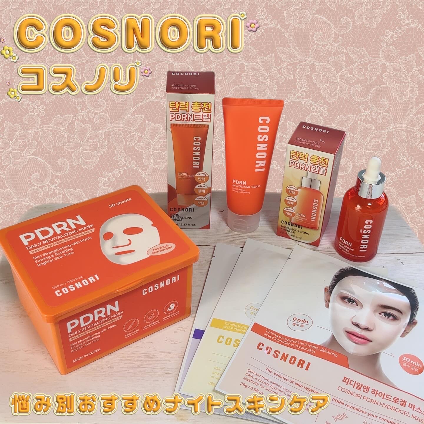 PDRN リバイタラジングクリーム/COSNORI/フェイスクリームを使ったクチコミ（1枚目）