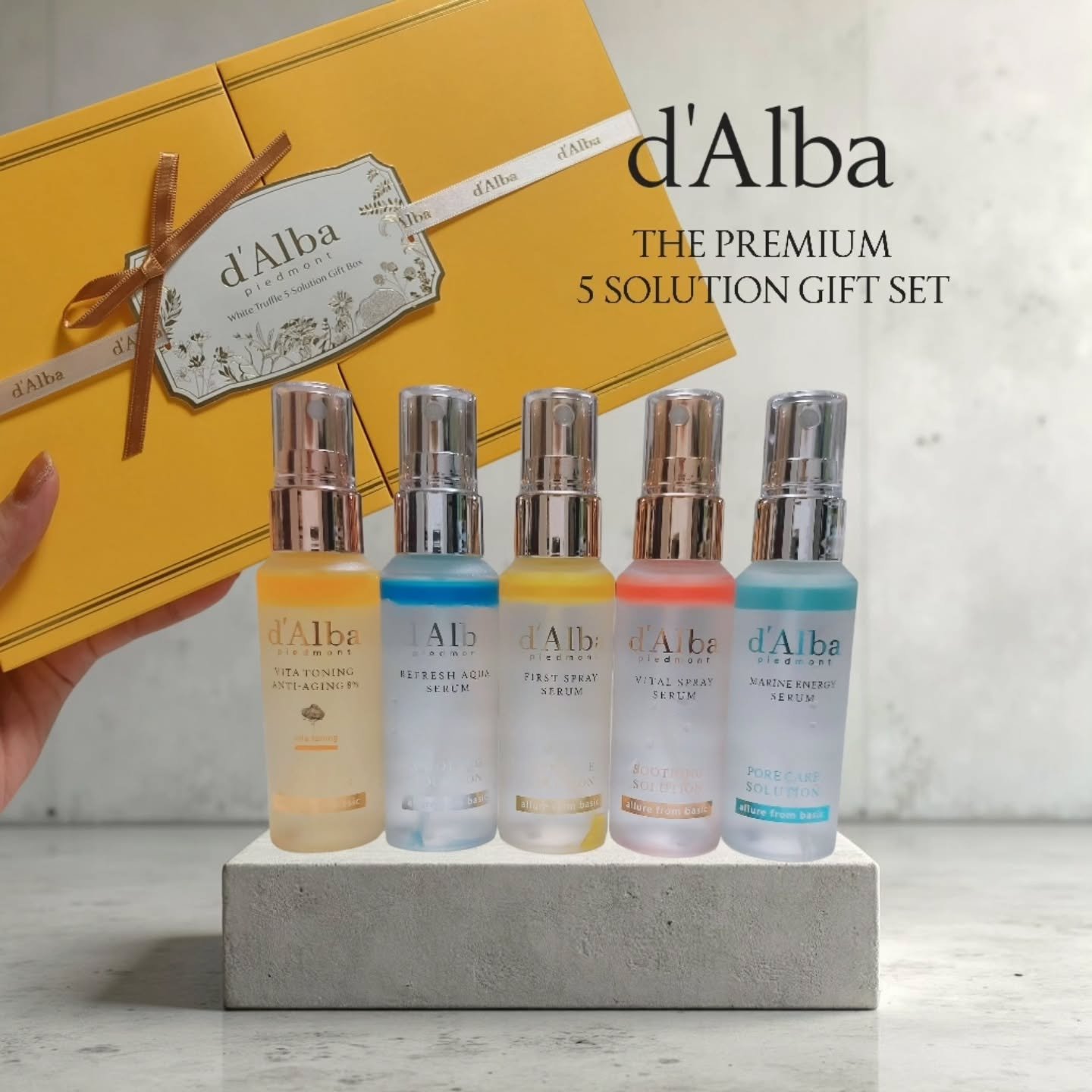 ダルバ ホワイトトリュフファーストスプレーセラム/ダルバ/ミスト状化粧水を使ったクチコミ（1枚目）