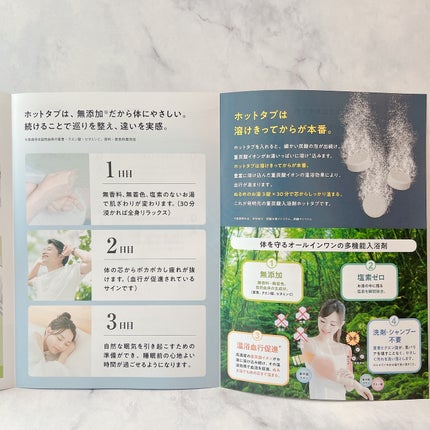 薬用 HOT TAB WELLNESS 45錠/HOT TAB/炭酸系入浴剤の画像