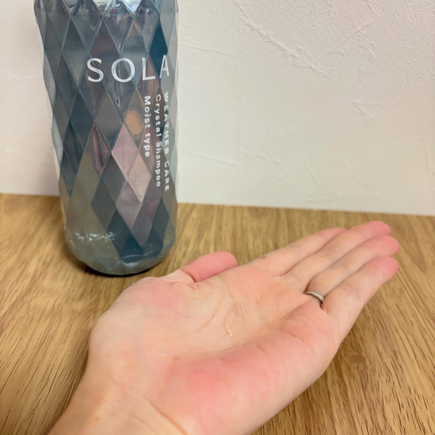 ソラ ウェザーケア クリスタル シャンプー/ヘアトリートメント モイストタイプ/SOLA WEATHER CARE/市販シャンプーを使ったクチコミ(2枚目)