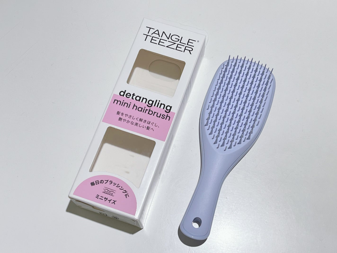 タングルティーザー ザ・アルティメットディタングラー ミニ/TANGLE TEEZER/ヘアブラシを使ったクチコミ(1枚目)