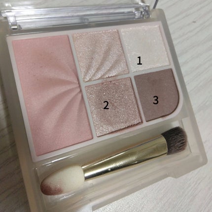 フェイスアイパレット/CEZANNE/アイシャドウを使ったクチコミ(2枚目)