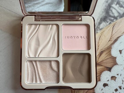JUDYDOLL メリハリマスターパレット/JUDYDOLL/パウダーハイライトを使ったクチコミ(2枚目)
