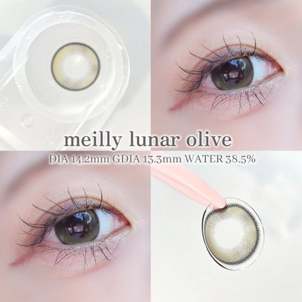 lunar brown/meilly/ワンデー(1DAY)カラコンの画像