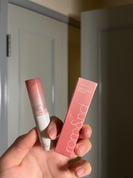 グラスティングメルティングバーム/rom&nd/リップバームを使ったクチコミ(1枚目)