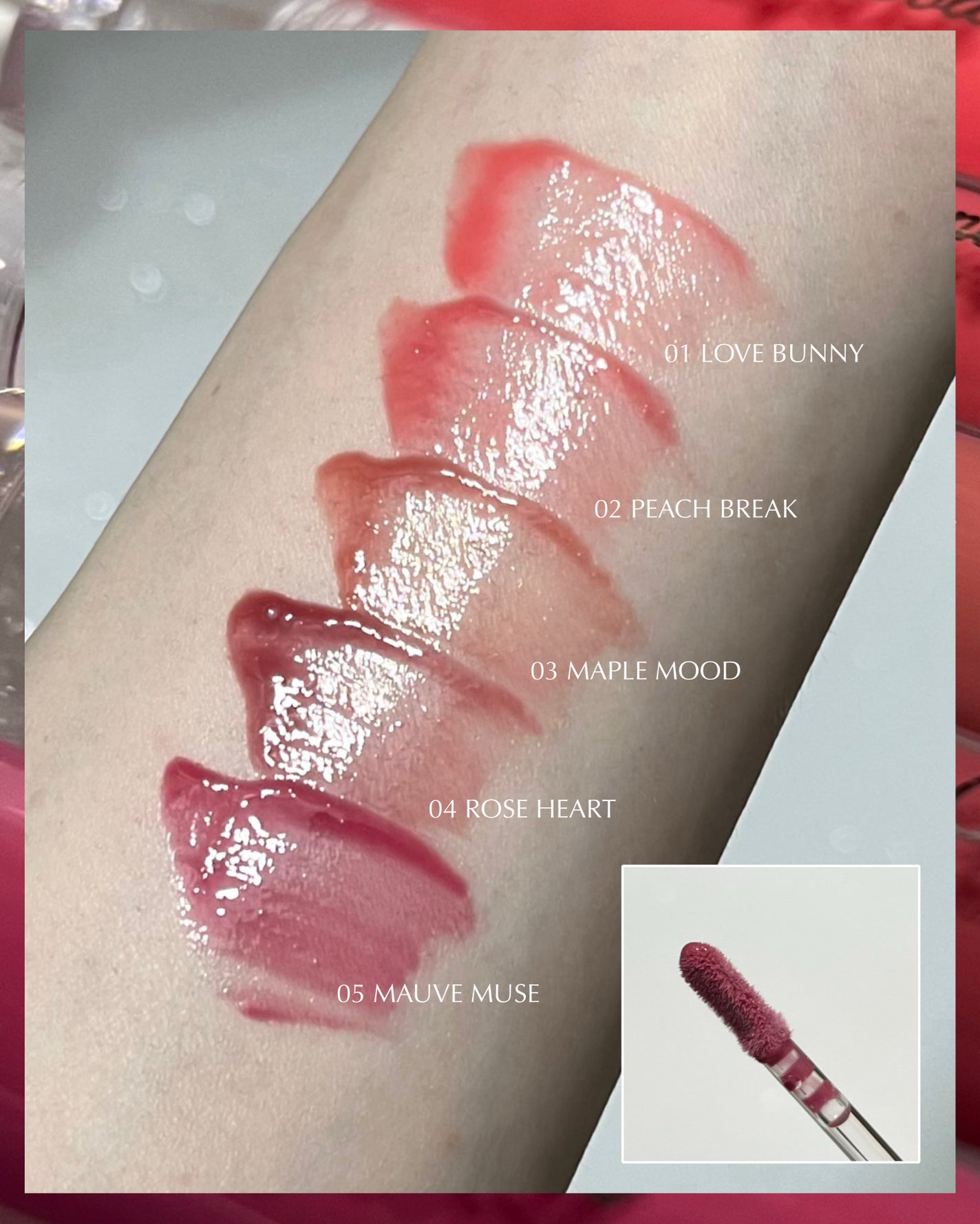 ボリューミングカラーグロス/CandyDoll/リップグロスを使ったクチコミ(3枚目)