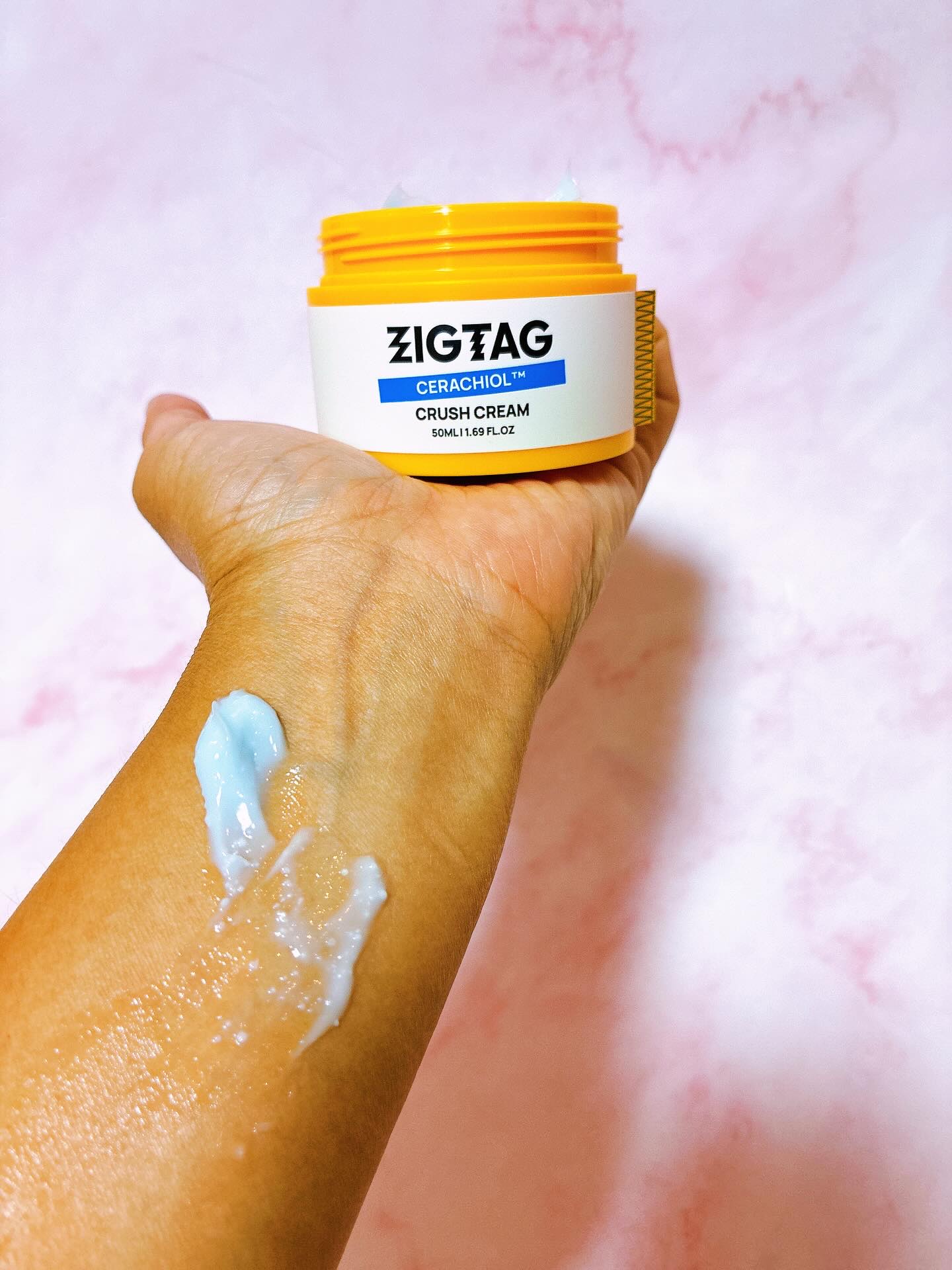セラチオール クラッシュ クリーム/ZIGTAG/フェイスクリームを使ったクチコミ（3枚目）