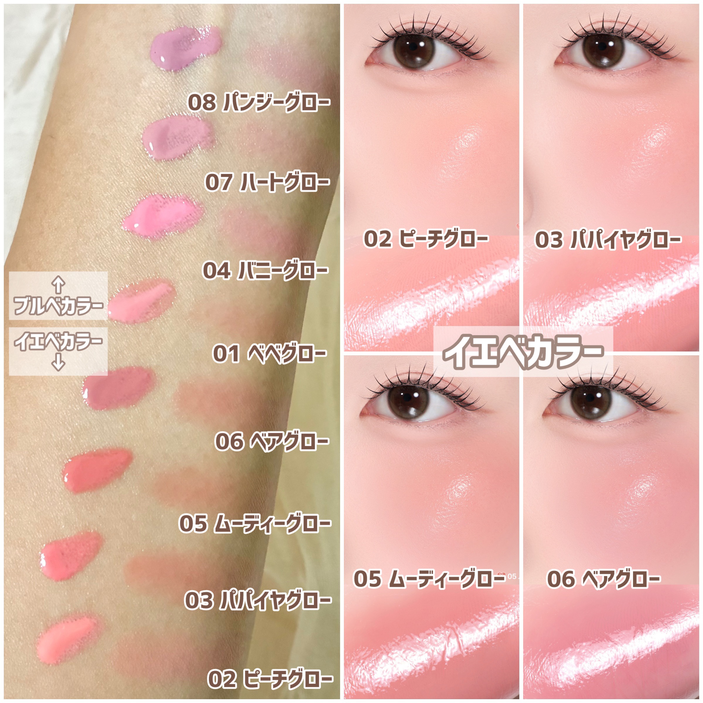 ハートウェアリングリキッドチーク/2aN/リキッドチークを使ったクチコミ（2枚目）