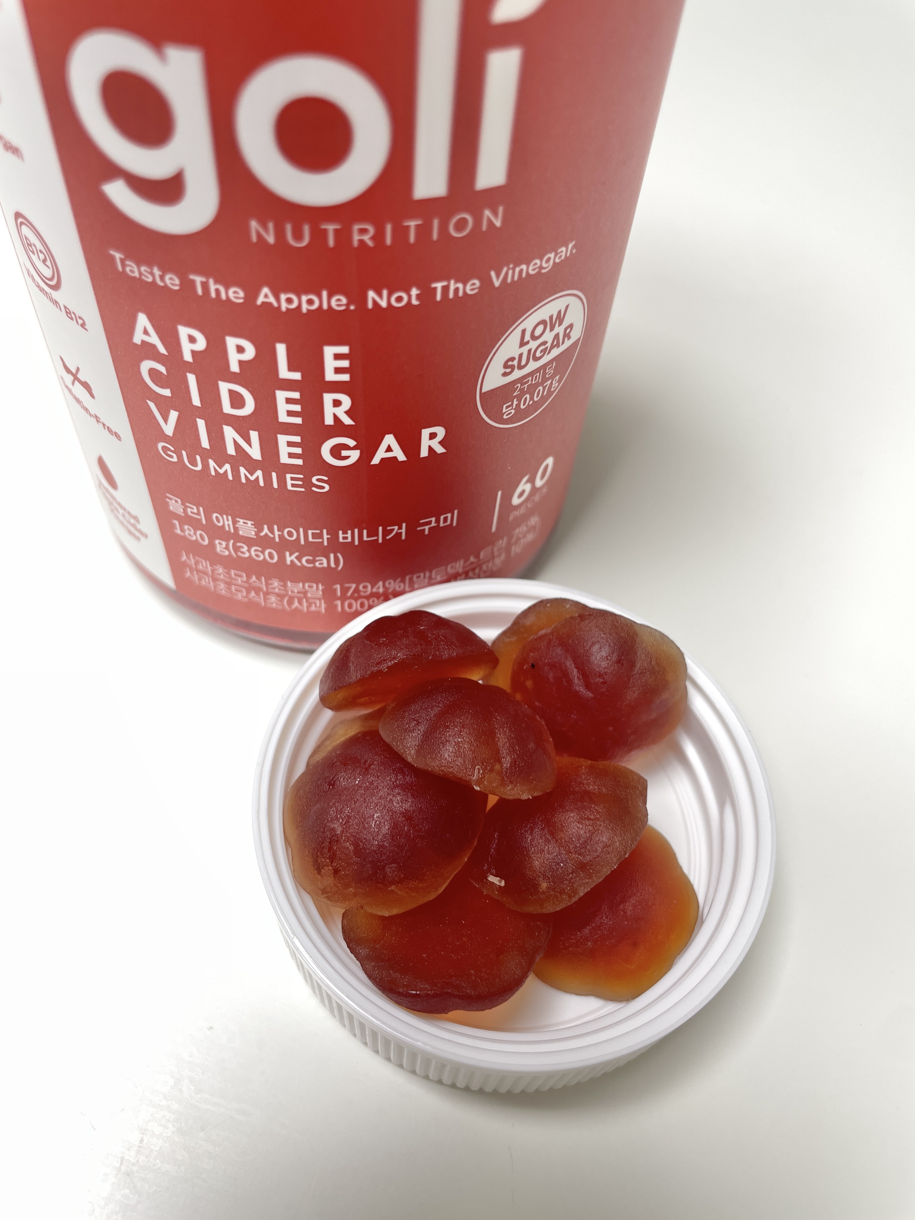 アップルサイダービネガーグミ/goli/健康サプリメントを使ったクチコミ（2枚目）