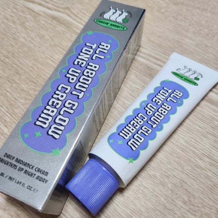 オールアバウトグロウトーンアップクリーム 50mL/CHASIN'RABBITS/化粧下地を使ったクチコミ(1枚目)