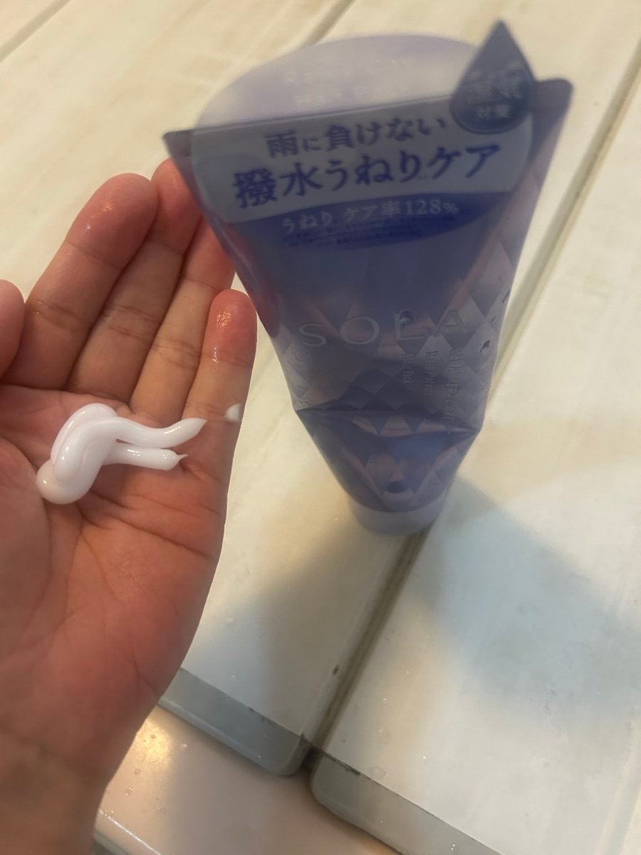 ソラ ウェザーケア レインプロテクト ヘアパック/SOLA WEATHER CARE/ヘアマスク・ヘアパックを使ったクチコミ（2枚目）