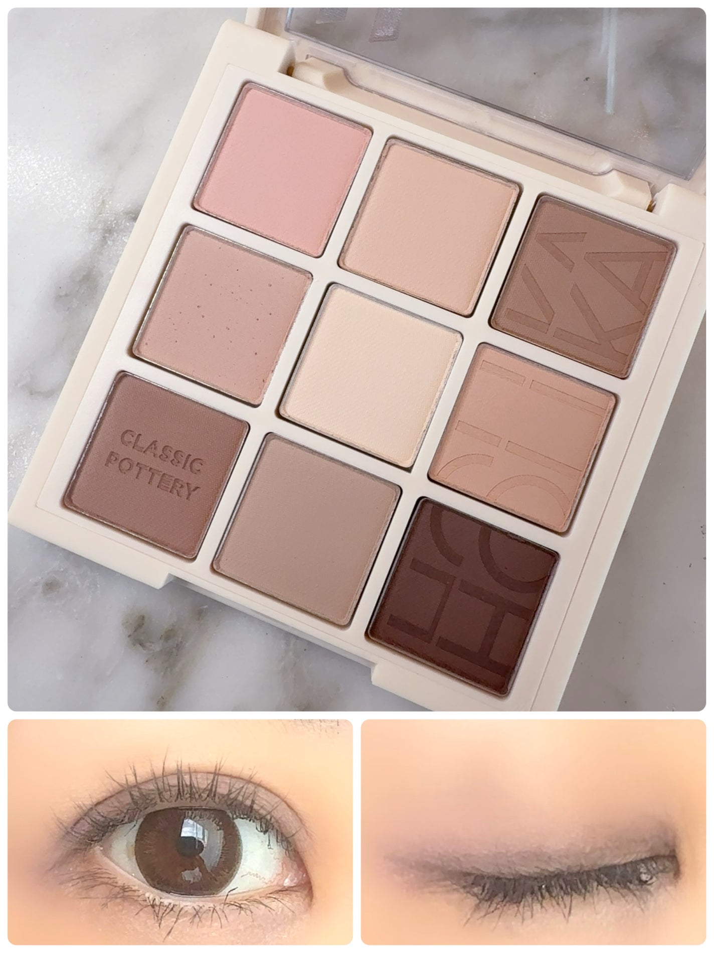 マイフェイブムードアイパレット 9カラー/HOLIKA HOLIKA/アイシャドウパレットを使ったクチコミ(4枚目)