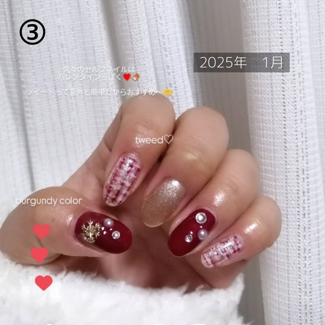 ジェルネイル(ライト対応)/セリア/ジェルネイルを使ったクチコミ(4枚目)