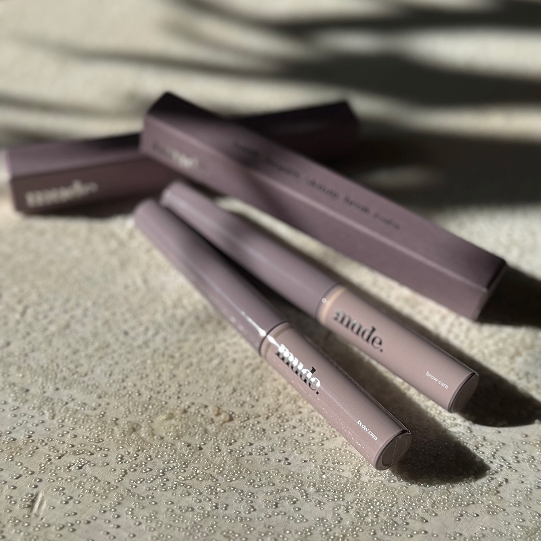 インスパイアスキニーブロウカラ/mude/眉マスカラを使ったクチコミ（1枚目）