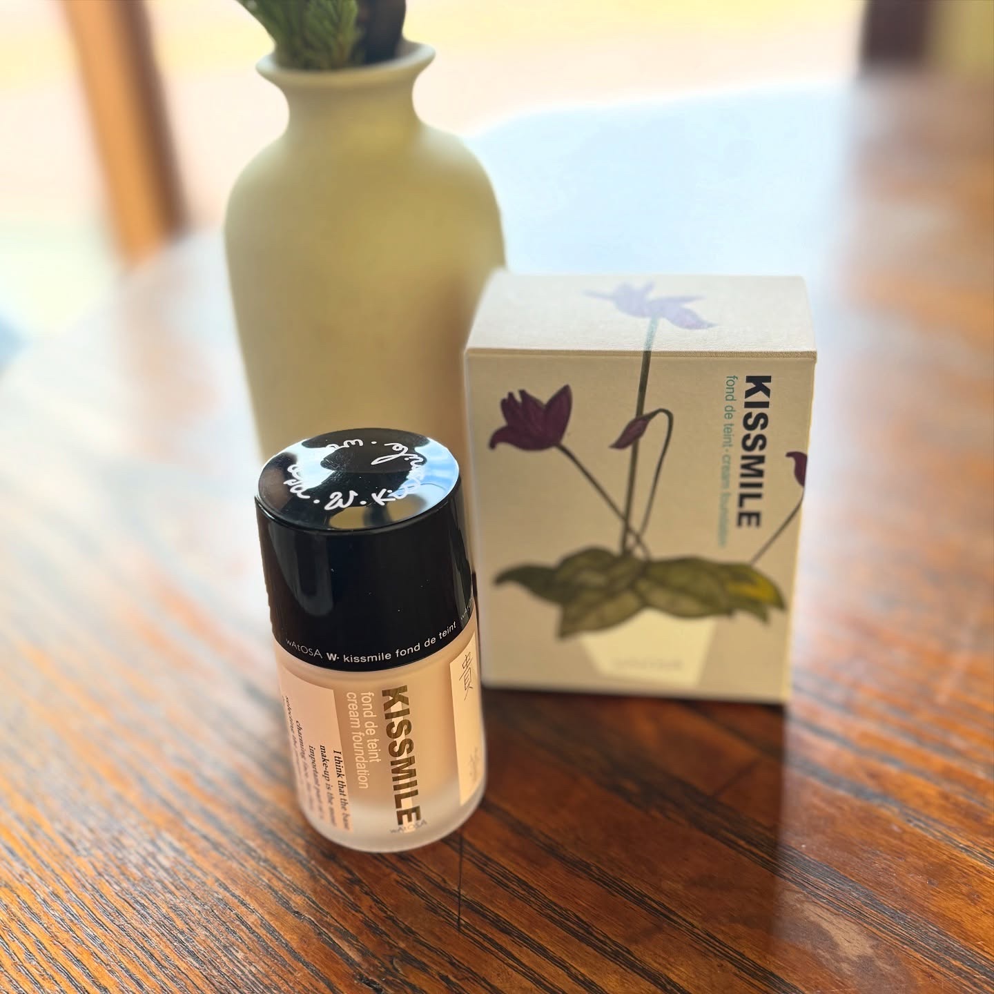 キスミレ ファンデーション クリーム/ワトゥサ/クリーム・エマルジョンファンデーションを使ったクチコミ（2枚目）