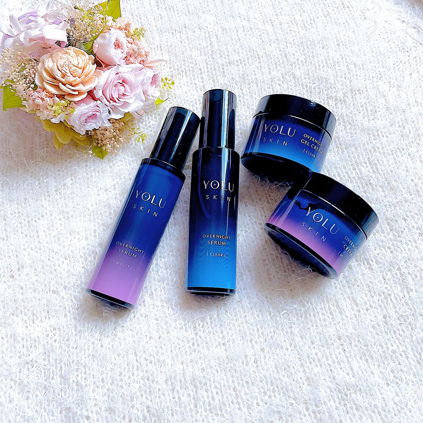 ヨル スキン オーバーナイトクリーム モイスト/YOLU/フェイスクリームを使ったクチコミ（1枚目）