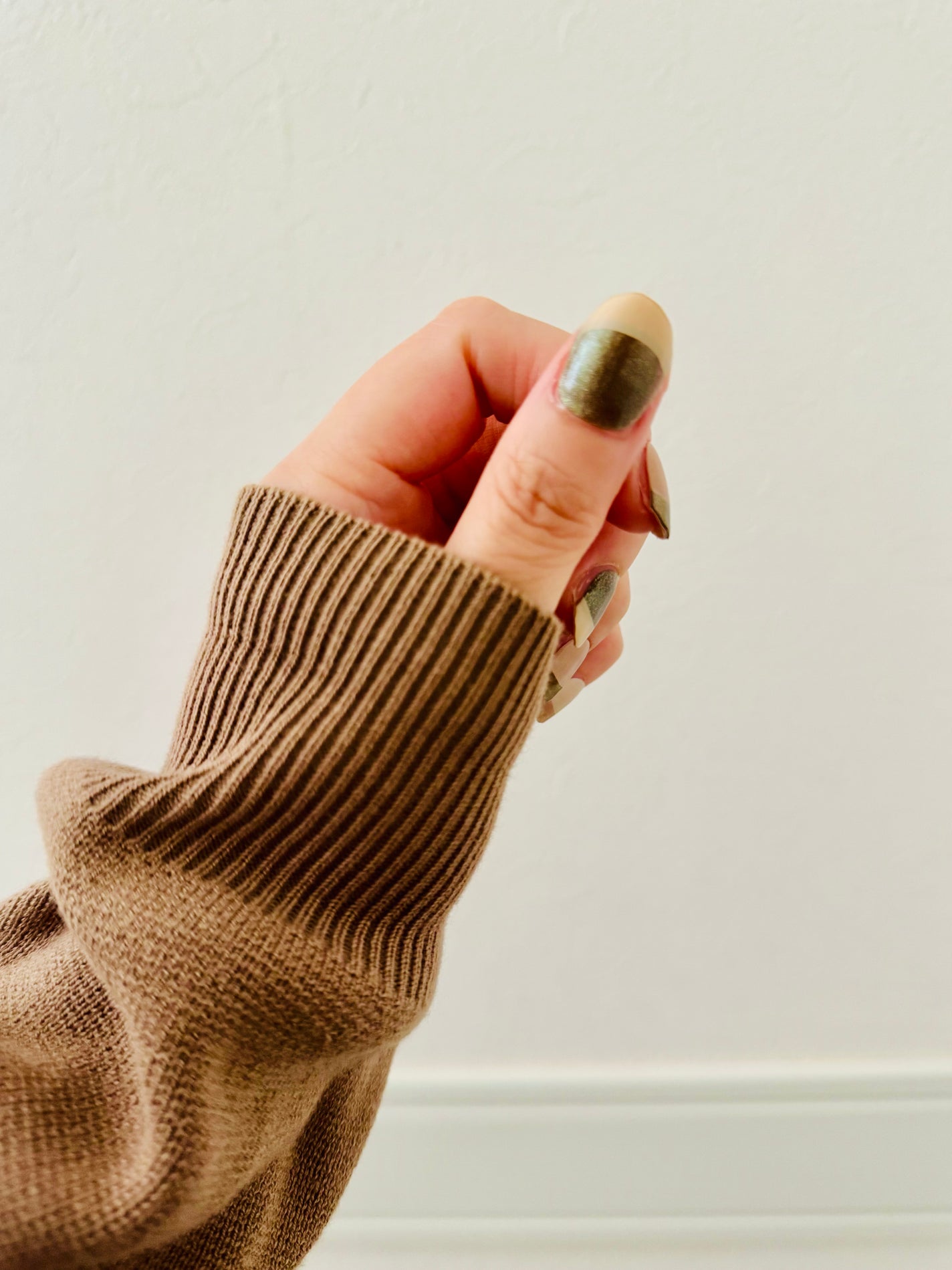 セミキュアジェルネイル(ハンド)/ohora/ネイルシールを使ったクチコミ(2枚目)