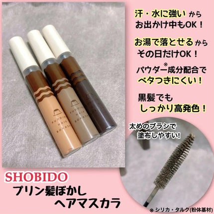 プリン髪ぼかしヘアマスカラ/SHOBIDO/ヘアケアグッズを使ったクチコミ(2枚目)