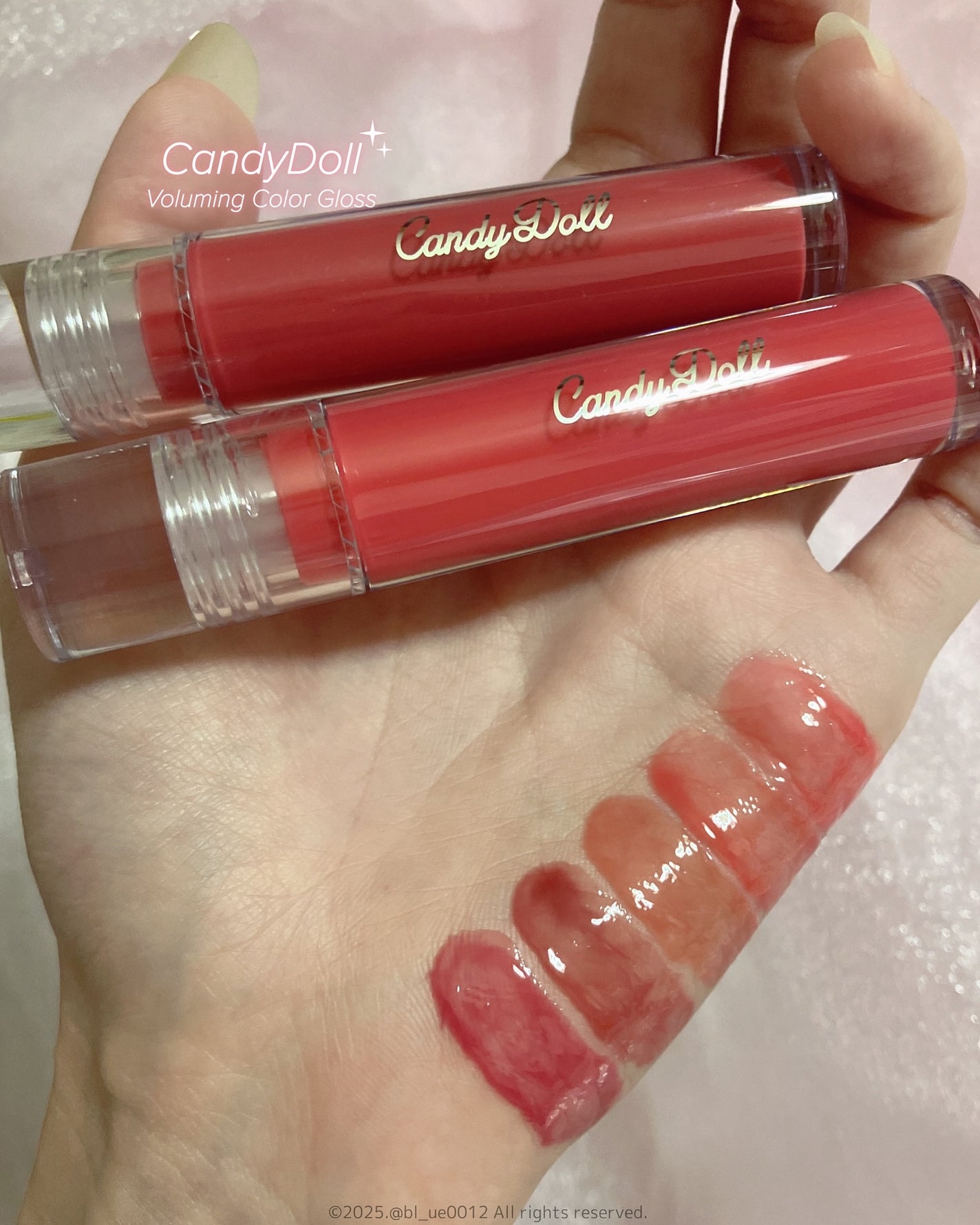 ボリューミングカラーグロス/CandyDoll/リップグロスを使ったクチコミ(5枚目)