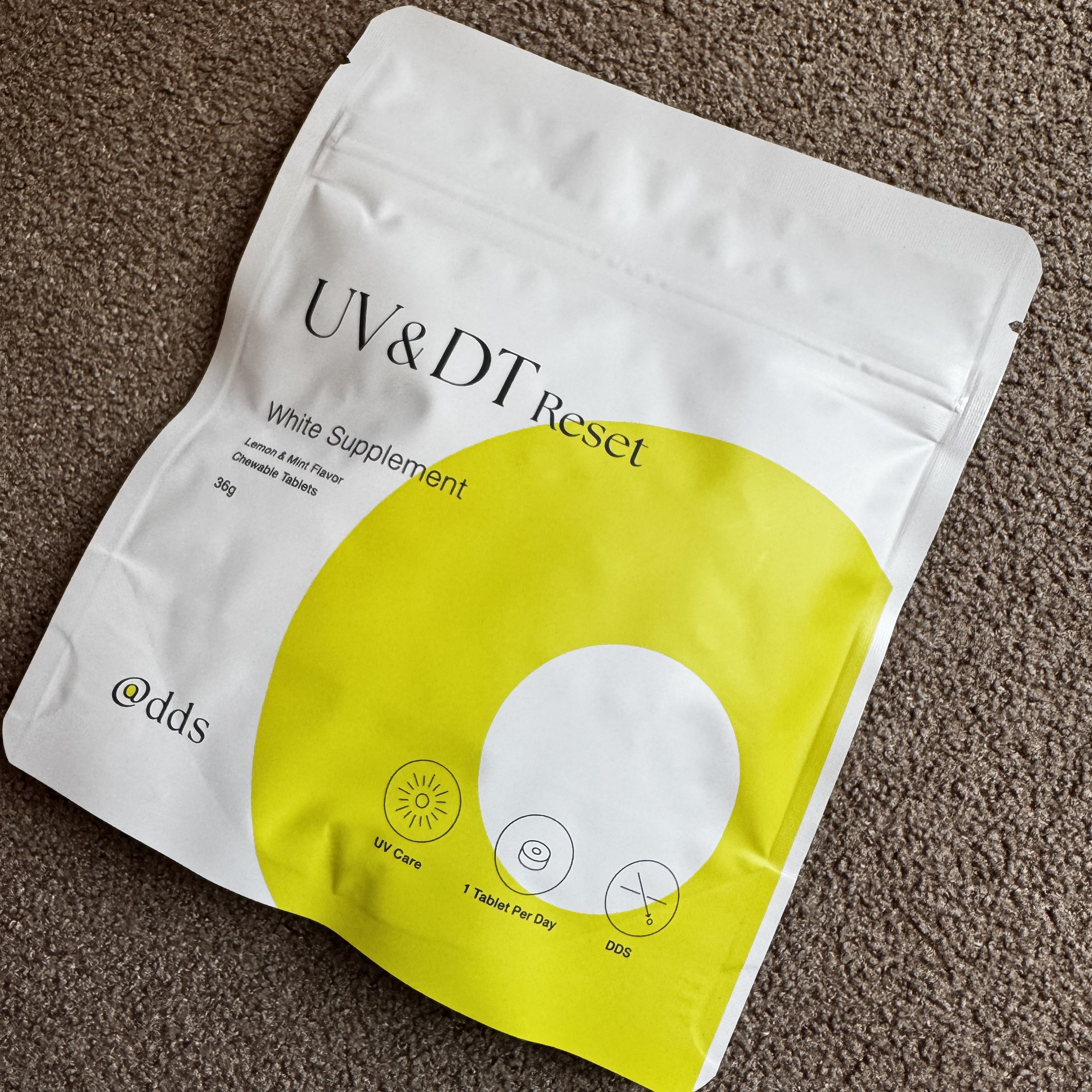 UV＆DTリセット ホワイトサプリメント/ナノエッグ/美容サプリメントを使ったクチコミ（2枚目）